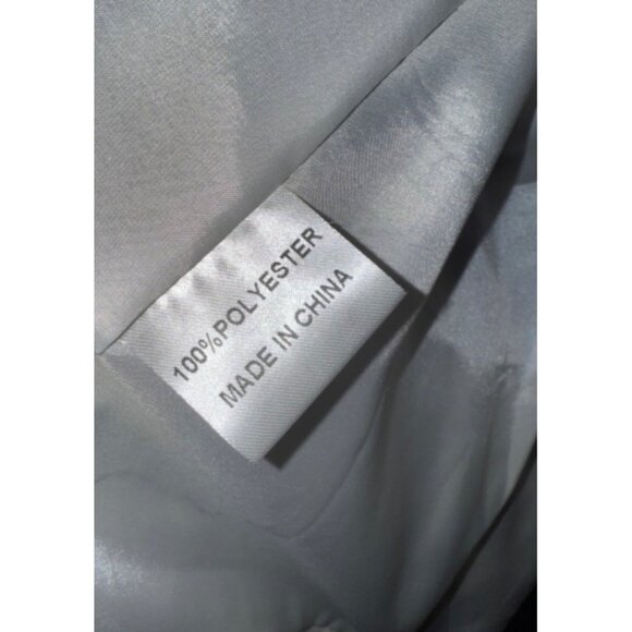 NWT A.Z.I Black & White Bold Letter Single Button Blazer Size XL - Picture 7 of 11